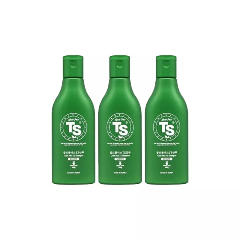 TS 골드플러스 샴푸 100g 3개 TS Gold Plus Shampoo 100g