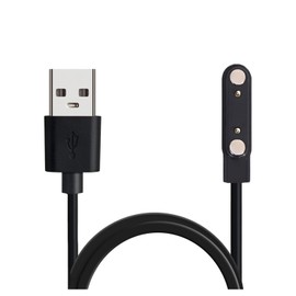 Smart Watch Cargador universal magnético de 7,62 mm, Smartwatch de 2 pines con succión magnética de repuesto para reloj inteligente, la distancia de carga del reloj es compatible con 7,5 mm a 8 mm