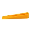 Tile Leveling System Plastic Leveler Spacers Wedges 100-Pack Yellow for