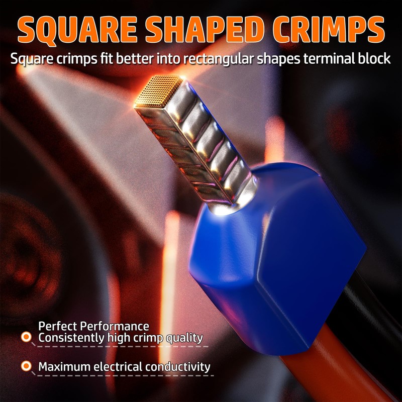 PEBA Crimping Pliers Set, with 33 Types of Wire End
