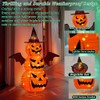 calabaza plegable de Halloween de 3 pies, 60 LED Pop-Up