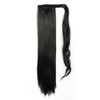 Ponytail Extension Wrap Around Long Straight Curly Clip in Ponytail