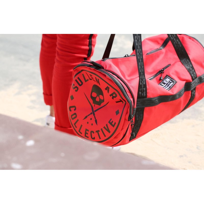 Sullen Men's Overnighter Red Duffle Bag