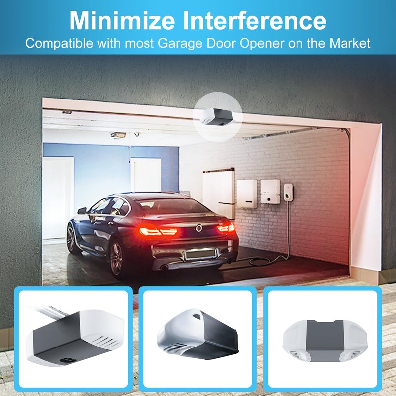 LQ BSDERA 4PK Garage Door Opener Light Bulbs, 5000K Daylight,