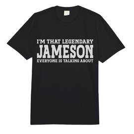 Jameson Personal Name Funny Jameson Comfort Colors Adult Heavyweight T-Shirt