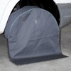 Bo-Camp 4117347 Wheel Cover, Grey