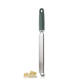 AdHoc GG22 Giano Fine Multi Grater, Sturdy Razor-Sharp Stainless Steel Blade with Ergonomic Handle in Green