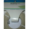Philmore 75-6443 Ivory 50 ft 6 Conductor Modular Telephone Cable