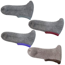 Cane Cover Superfine poriesuterunanofaiba- 帝人 Nano Front Cane Grip Cover Nonslip Grip Cover Grip for Protective Cover [with Cane Grip Cover for Cane Cane Cover] stitched Reddish Color Pack