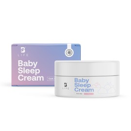 Crema para Bebé con Ingredientes Naturales, Aceites Esenciales en Crema para Dormir y Relajar a tu bebé. Baby Sleep Cream. B Life