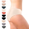 Pretty Sweet Intimates Women’s Laser Cut Cheeky Bikini Underwear, Pack
