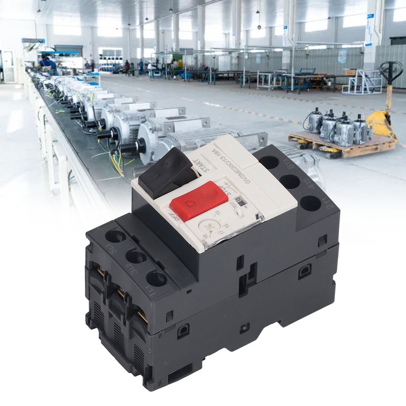 Motor Circuit Breaker 3P Overload Protection Switch Manual Motor Starter