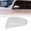 NLQR Pearly White Left Driver Side Door Rearview Mirror Cover