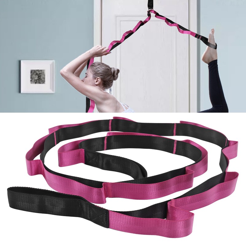 Stretch Strap Yoga Nylon Elastic Band Exercise Equipment for Home
