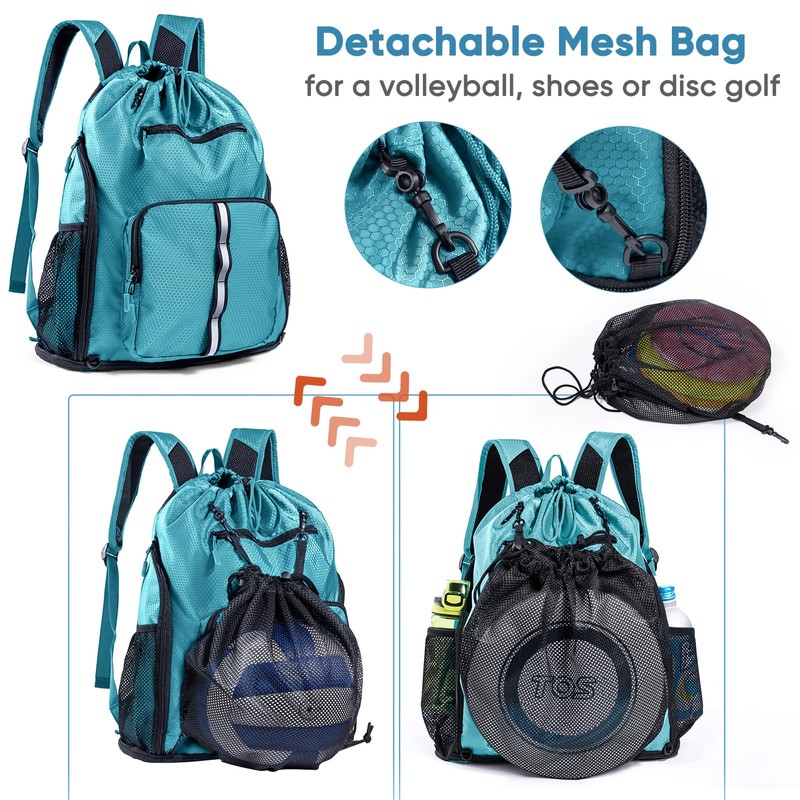 VIGEGARI Large Beach Backpack Waterproof Sandproof - Oversized Beach Bag-