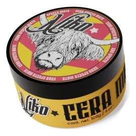 Cera Mate Para Cabello Niko 100g Modeladora Y Texturizante