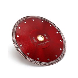 Kasaverde 7" Turbo Mesh Tile Blade Super Thin Porcelain Diamond Blade for Porcelain Tile Granite Marble