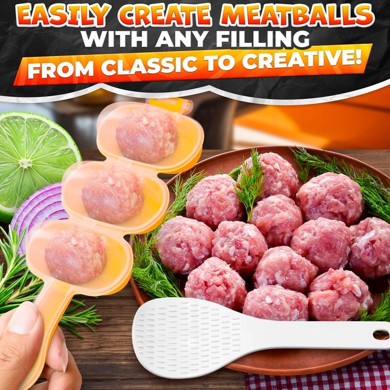 Rice Ball Mold Set – 2 Pack Easy Rice Ball