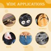 UESDU Replacement Zipper Pull 20 PCS Detachable Zip Slider Replacement