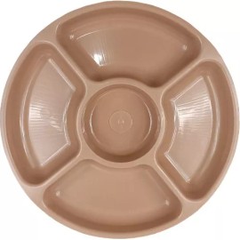 Boris Botanero Dip Redondo De Plástico Cafe 5 Cavidades Salsero