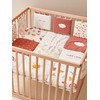 Vertbaudet Happy Sky Baby Play Mat Organic Cotton Multi-Coloured 75