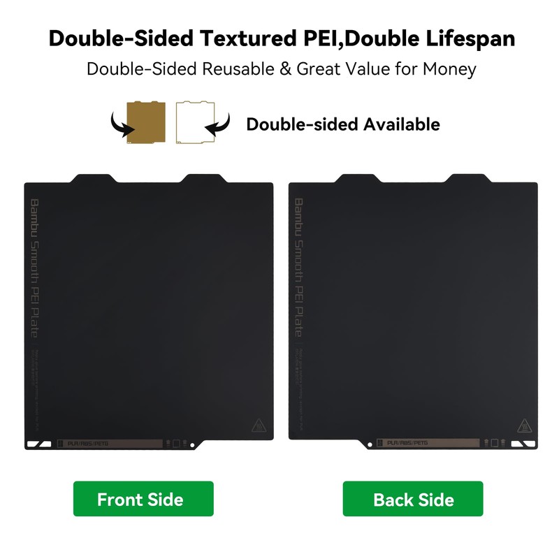 3DTOOLS Bamboo LAB Original Double Side Smooth PEI Build Plate