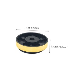 TEHAUX 12pcs Speaker Isolation Pads Vibration Dampers for Turntable Subwoofer and Audio Equipment High Density Material Shock Absorbing Feet for Enhanced Stability and Protection