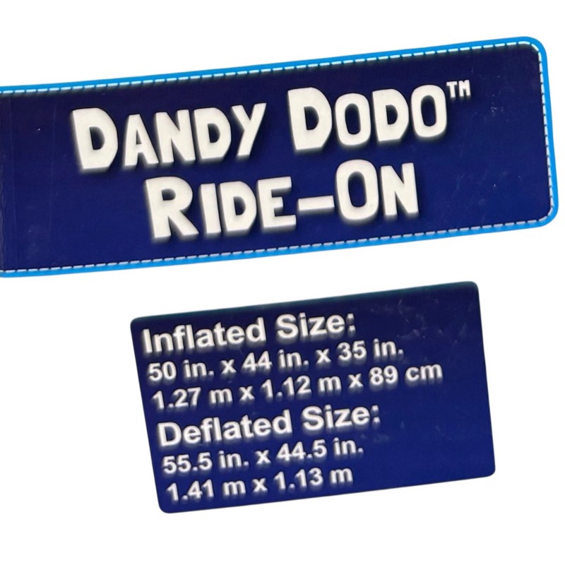 H2O Go Dandy Dodo Ride-On Inflatable Pool Float H2O Go!