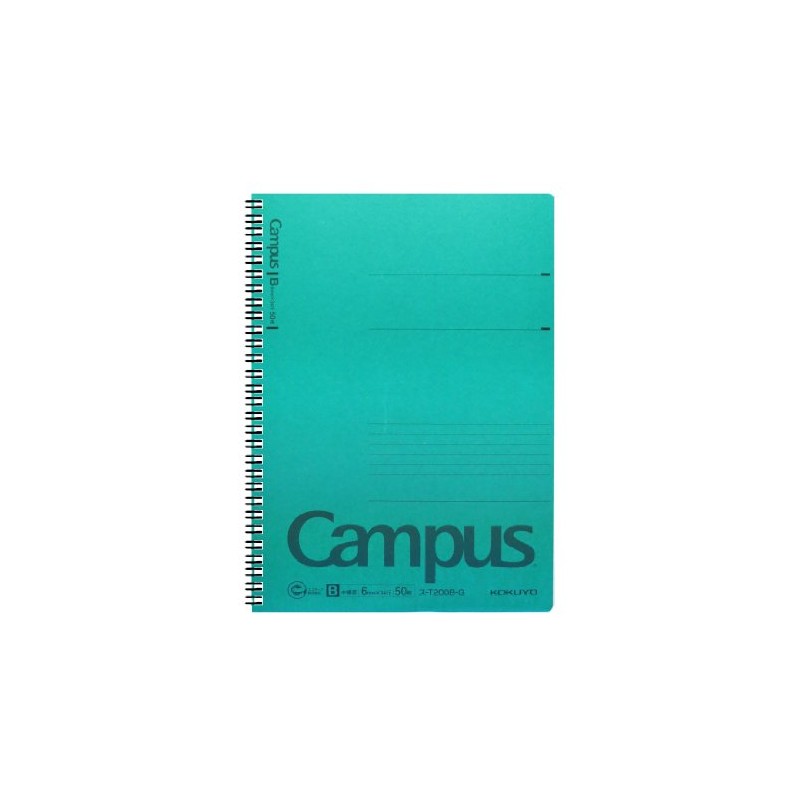 Kokuyo Campus Twin-Ring Notebook, B Rule, No. 6 (Semi B5),