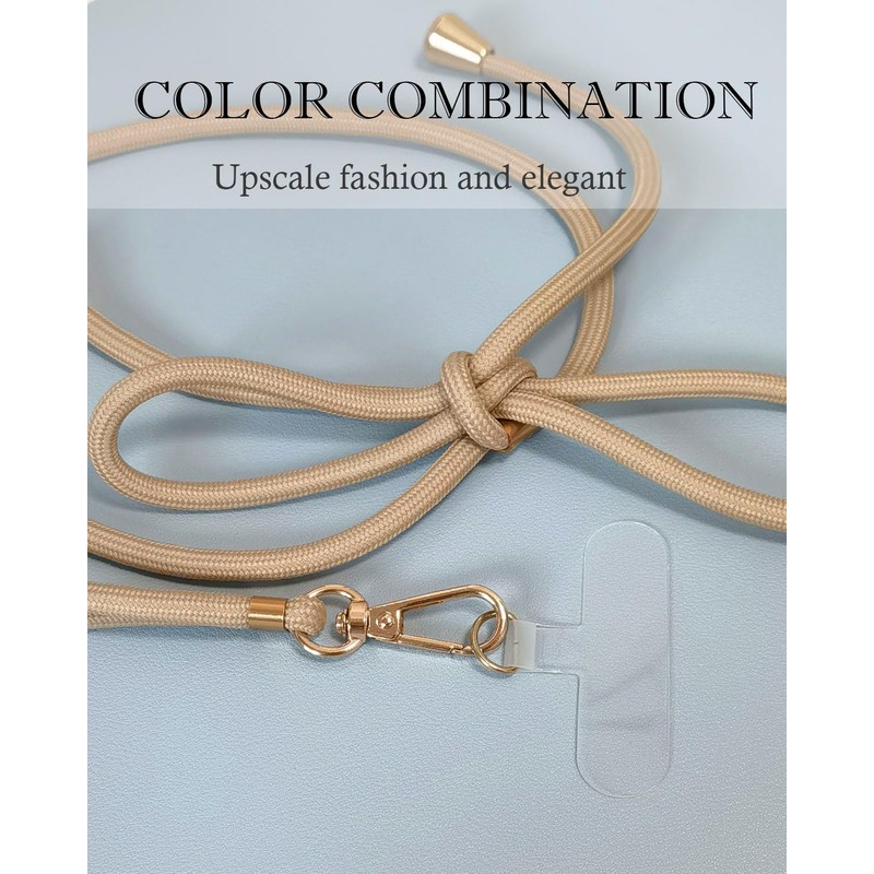 VSuRing Cell Phone Strap Pad, graish beige