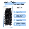 Eerya 10 Inch Yanky Twist Crochet Hair for Women 8