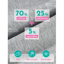 Resinta 4 Pack Toddler and Boys Joggers Sweatpants Kids Pull-On Active Pants with Drawstring Casual Athletic Clothes