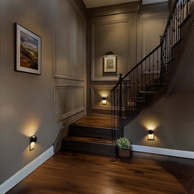 Briignite Night Lights Plug into Wall [2 Pack], Dusk to