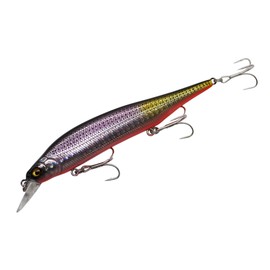 momolures X-MINNOW 80 Magnum 115mm 18.5g Sinking Jerkbait for Seabass Bass Pike Zander fishing lure (KONOSHIRO RB)
