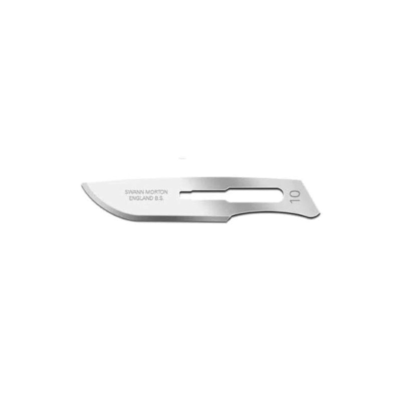Swann Morton Carbon Steel Surgical Blade (No. 10 (Box of