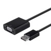 Monoprice DisplayPort 1.2a to VGA Active Adapter, Black