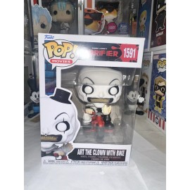 Funko Pop Terrifier Art The Clown On Bike 1591 New