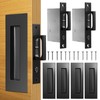 Lipshome Pocket Door Hardware - Pocket Door Pull, Recessed Flush