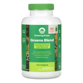 Amazing Grass - Suplemento De Mezcla De Verduras 150 Caps Sabor