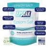 Epsoak Sal De Epsom 2 Libras. Usp Sulfato De Magnesio