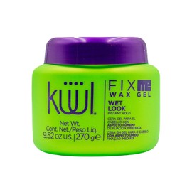 KÜÜL - Fix Me Wax Gel Wet Look para el Cabello 270 g, Cera para Cabello, de Fijación Inmediata, Cera Gel para Efecto Mojado, para Todo Tipo de Cabello, Aporta Brillo y Estilo