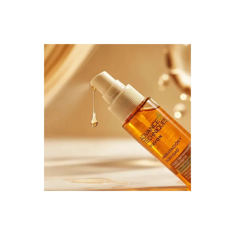 Oleo Hidratante Argán Y Coco, Tratamiento Cabello Avon 90 ml