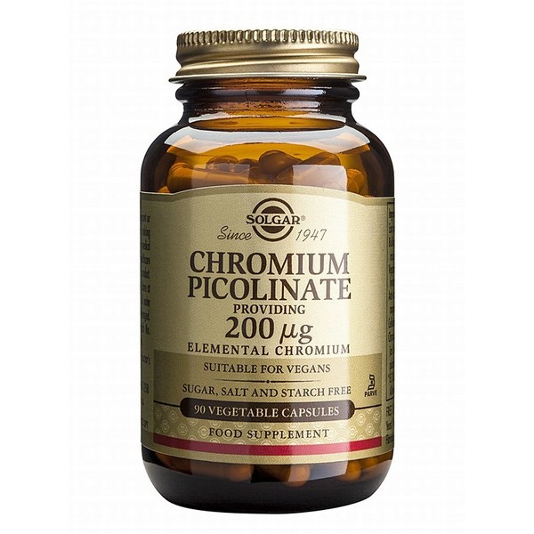 Solgar Chromium Picolinate 200μg, 90s
