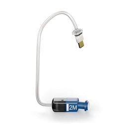 Wire for Phonak Hearing Aid Receiver 6.0 2M Left (Blue) - Compatible with Phonak Infinio Hearing Aids, Medium Power Replacement (1 PCS)