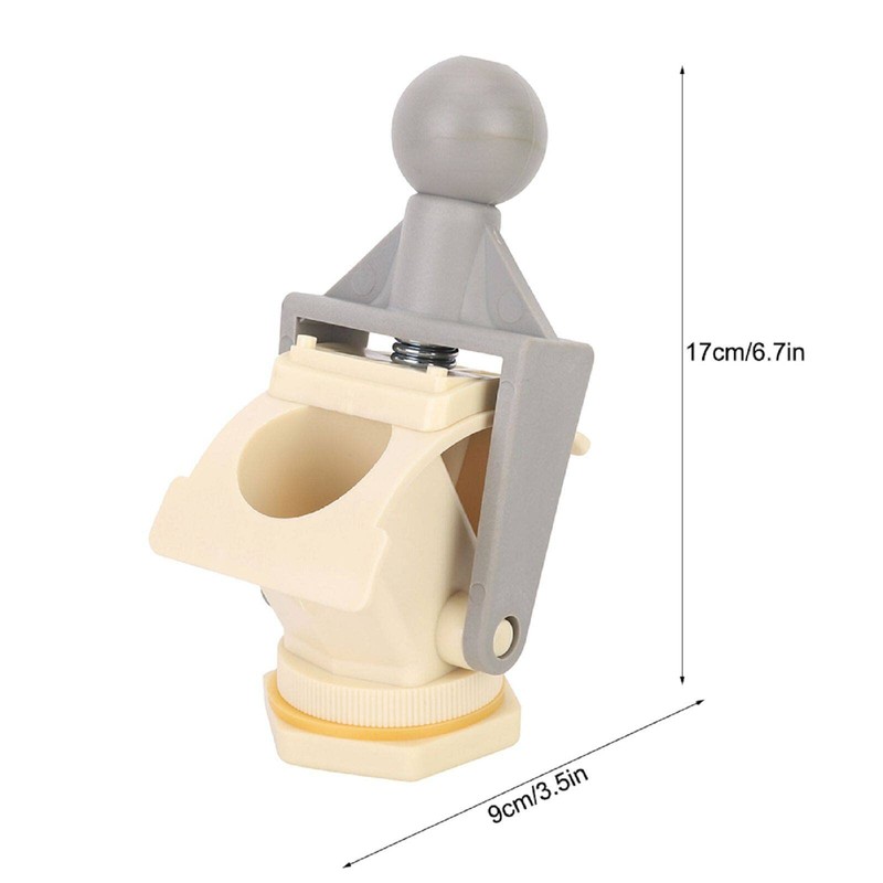 Zjyufy Honey Gate Valve with Ergonomic Ball Handle Plastic Bee