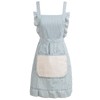 Ftuency Cute Cotton Apron for Women, Adjustable Bib Cooking Kitchen