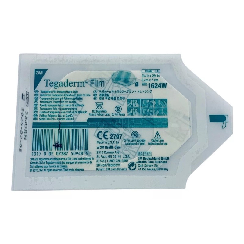 Tegaderm 3M Apósito Transparente 6x7 cm - Caja con 50