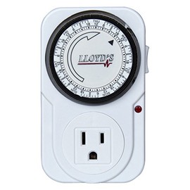 Lloyd's Timer Mecánico Programable, Color Blanco