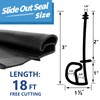 RV Slide Out Rubber Seal,RV Seal 2" Wiper Seal Base