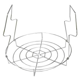 Blimber Stainless Steel Canning Rack Contoured Steel Handles Rack Non-Rusting Rack - Canning Becomes Easy Fun and Safe